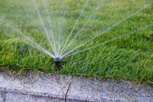 Check Sprinklers Eliminate Lawn Brown Patches